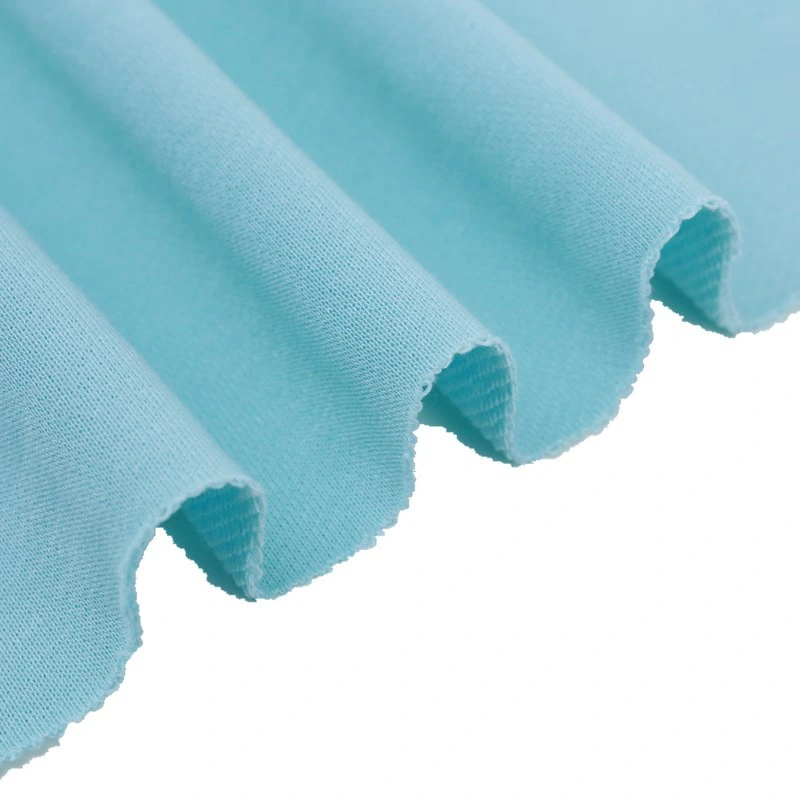 China Bamboo Fiber Terry Towelling Fabric Melange Fabric Manufacturer Direct Cotton Vinta French Terry Fabric