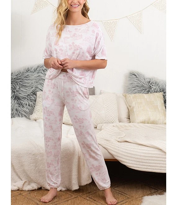 OEM Women French Terry Pajamas Eco-Friendly Homewear Organic Bamboo Pjs Sustainable Women&prime;s Sleepwear Custom Women Loungewear